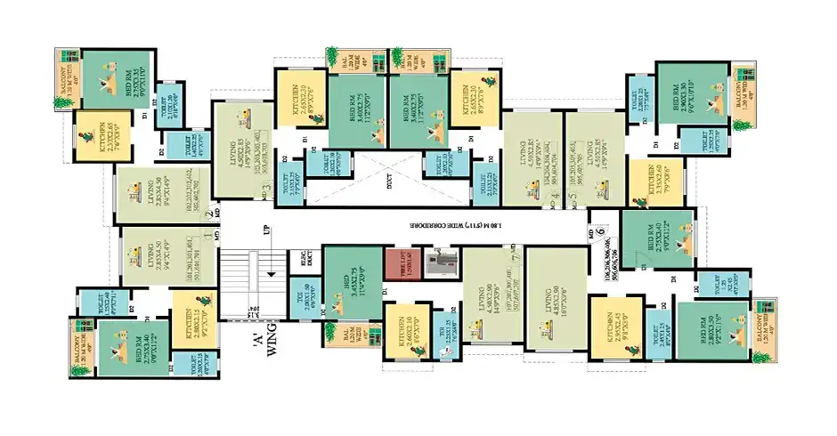 Vedaant Meadows Kalyan Floor Plans